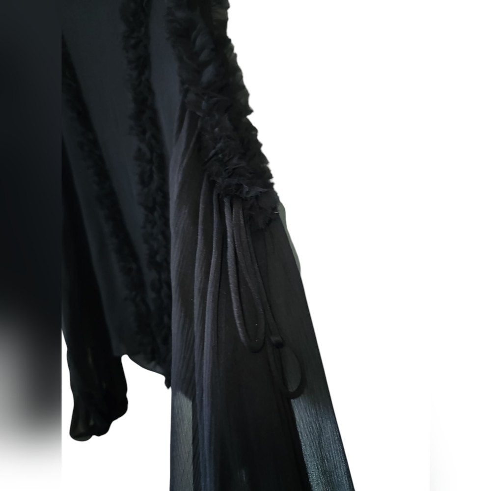 Alexis‎ Cold Shoulder Ruffled Top Small - Picture 2 of 6